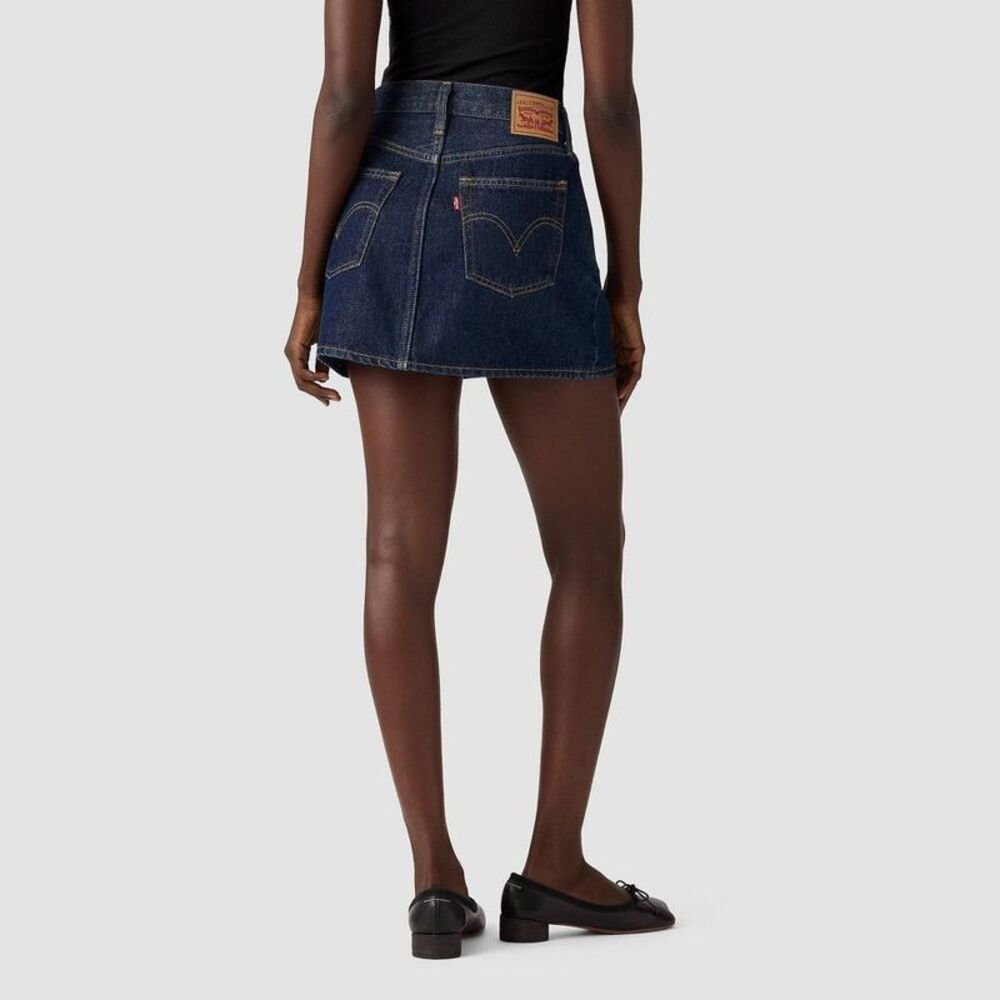 Levi's -  Women's Icon Western Yoke Mini Skirt - Shad Shaded View - Picture 3 of 3